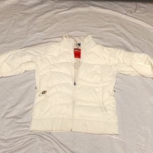 Bonfire down jacket white off white